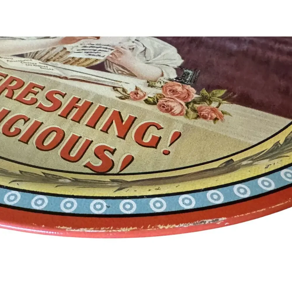 Vintage Coca-cola 75 years Tray #34936